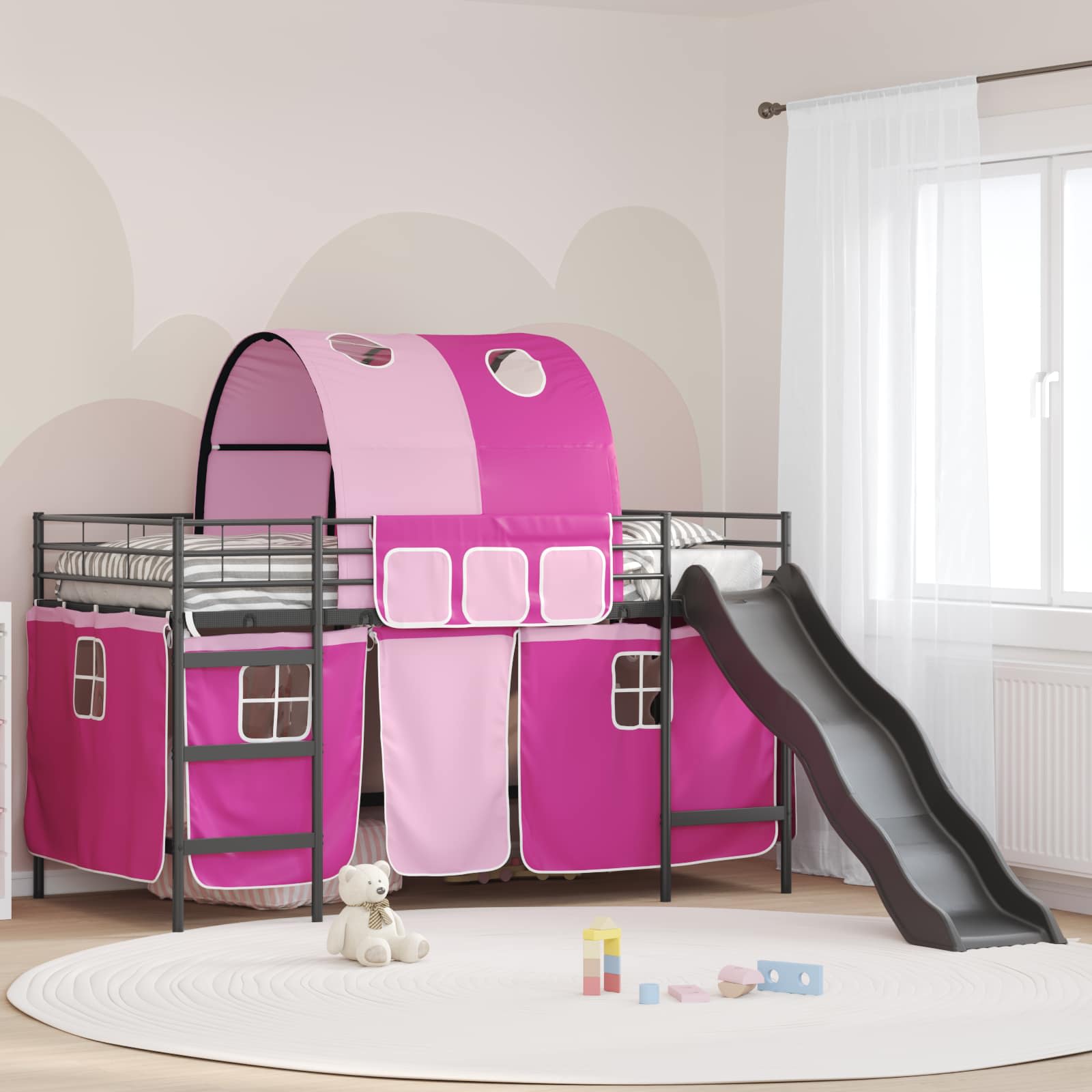 vidaXL Zwart 75 x 190 cm