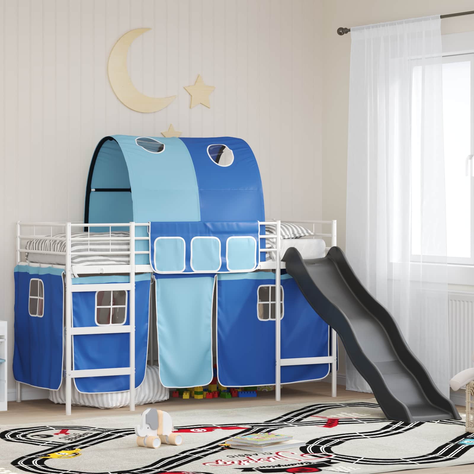 vidaXL Zwart 75 x 190 cm