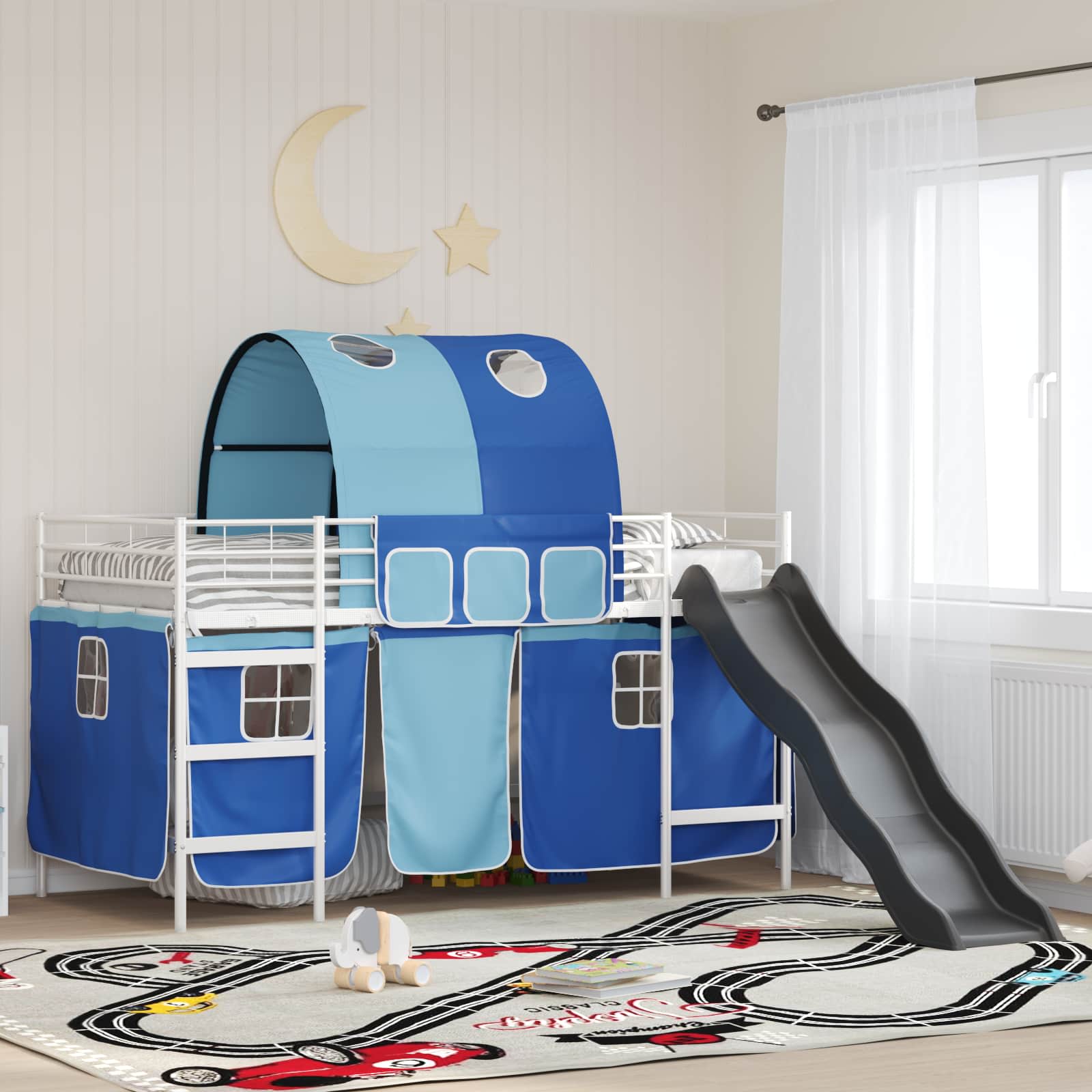 vidaXL Zwart 75 x 190 cm