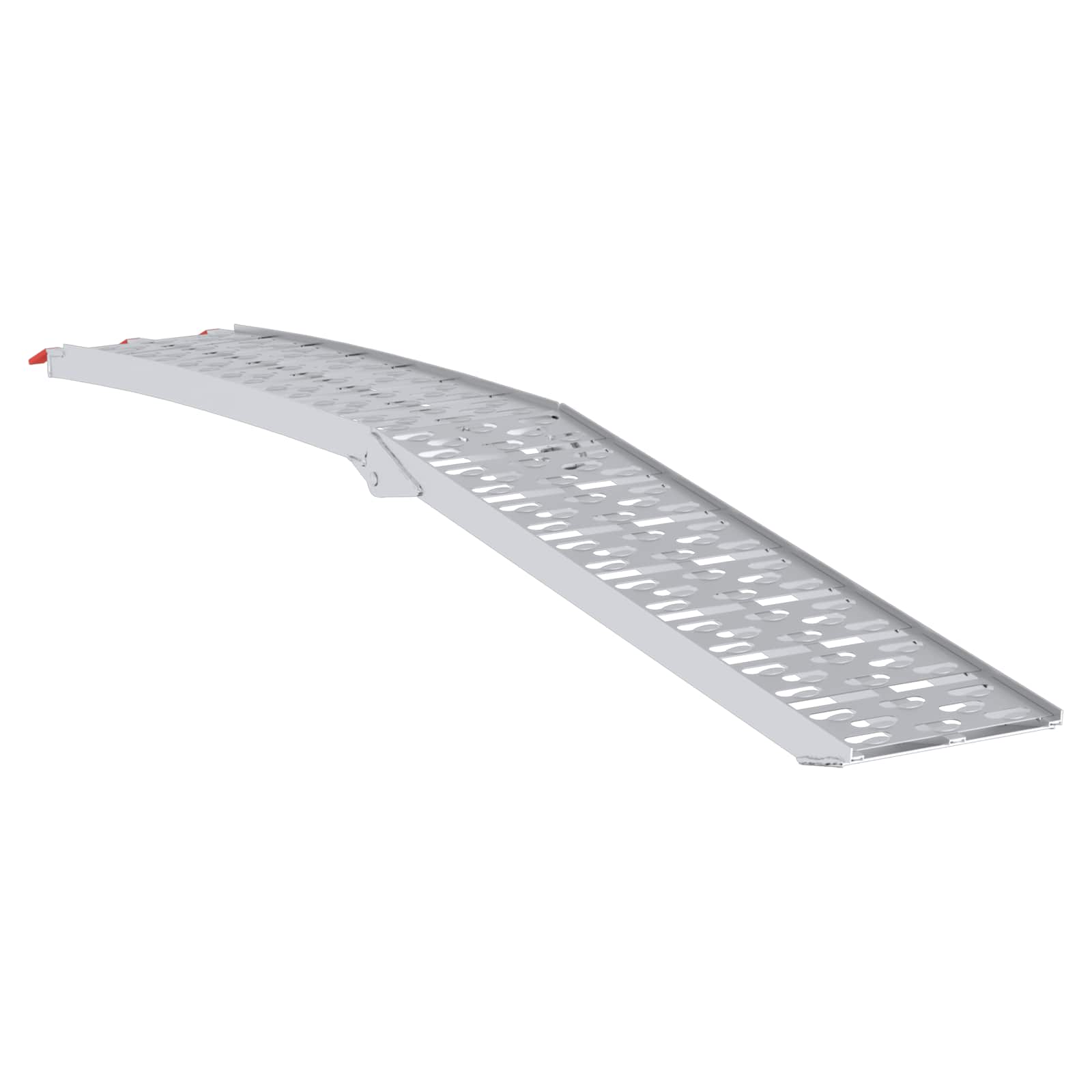 vidaXL Laad Ramp 2 pcs Zilver 222 x 29 x 14 cm Aluminium