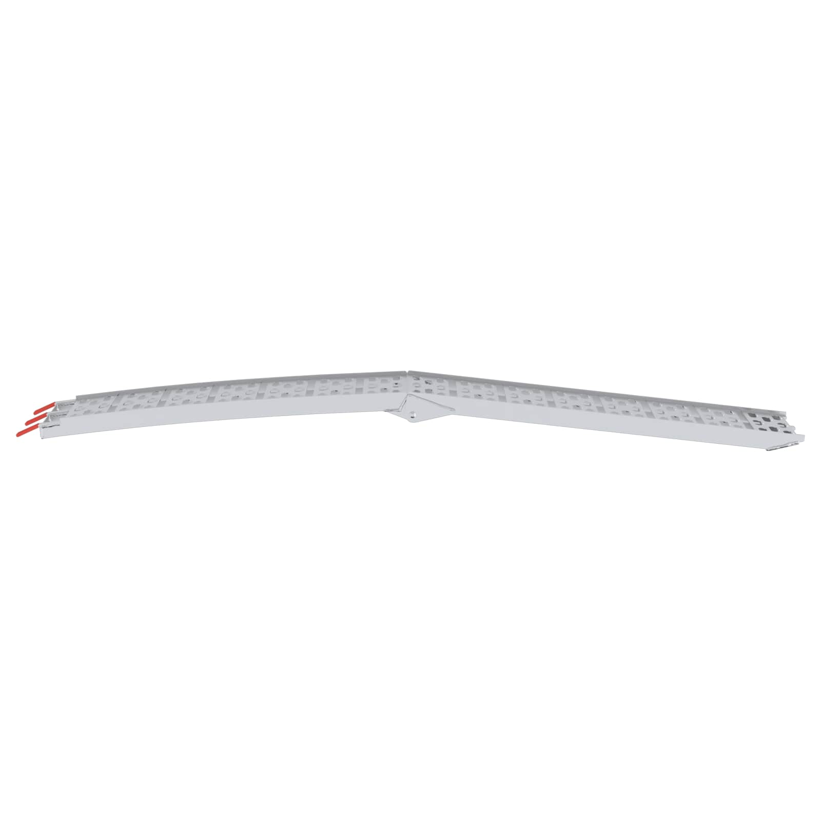 vidaXL Laad Ramp 2 pcs Zilver 222 x 29 x 14 cm Aluminium