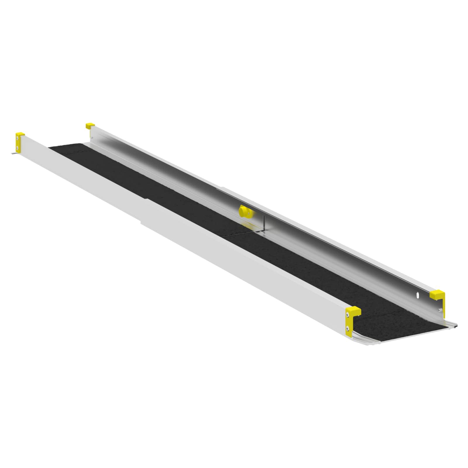 vidaXL Rolstoelhelling 2 pcs Zwart 152 x 19 x 5,5 cm Aluminium