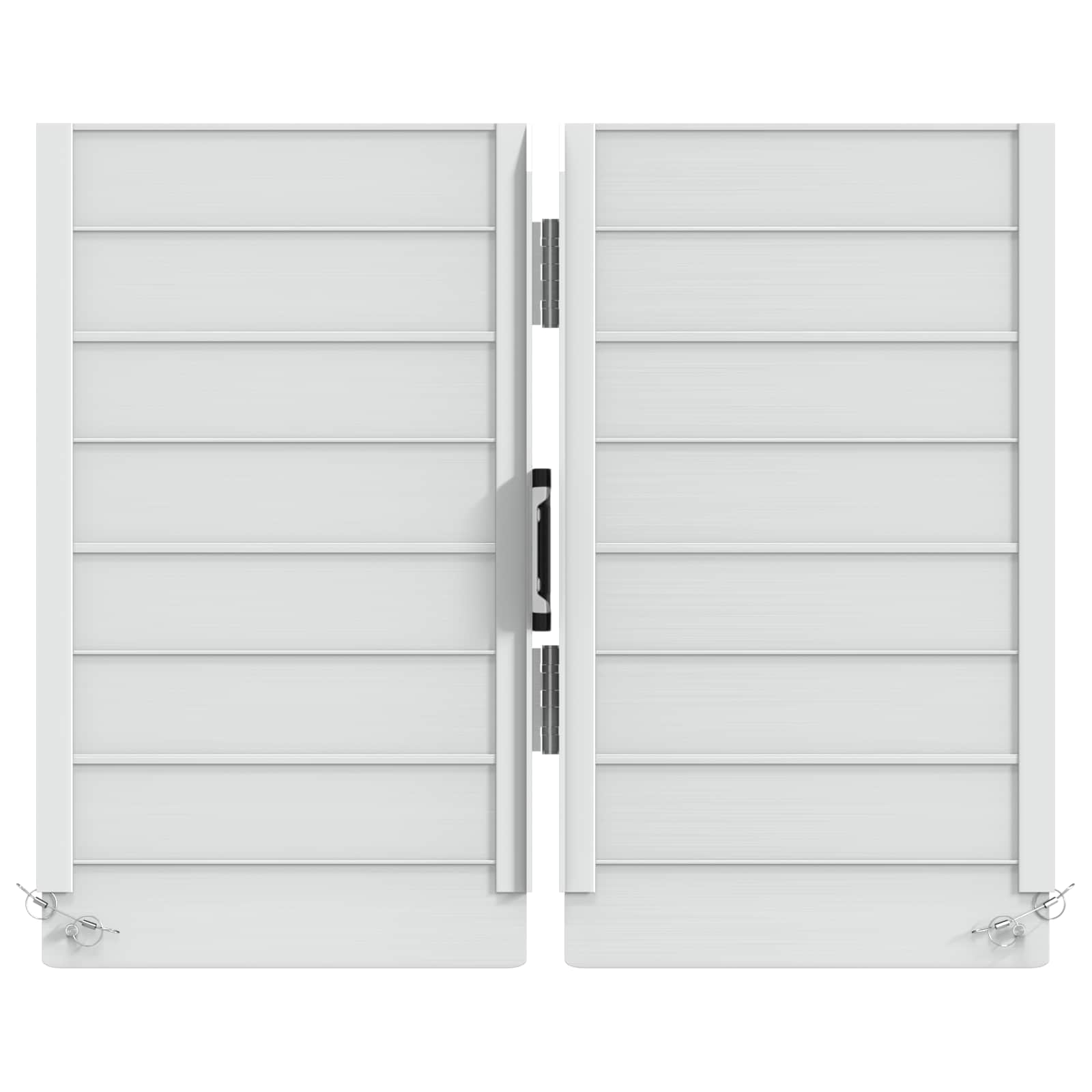 vidaXL Rolstoelhelling Zilver 62 x 73 x 5 cm Aluminium