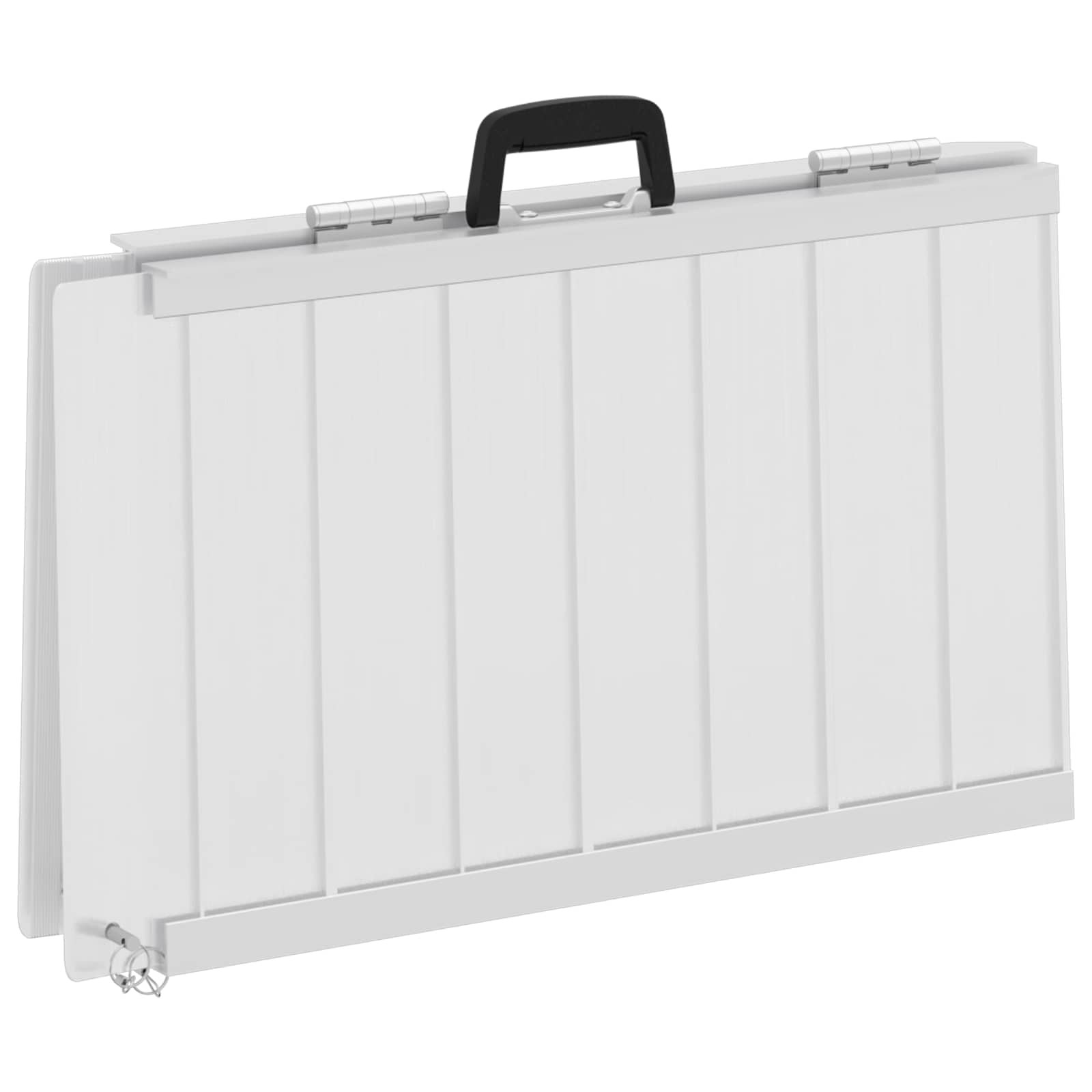 vidaXL Rolstoelhelling Zilver 62 x 73 x 5 cm Aluminium