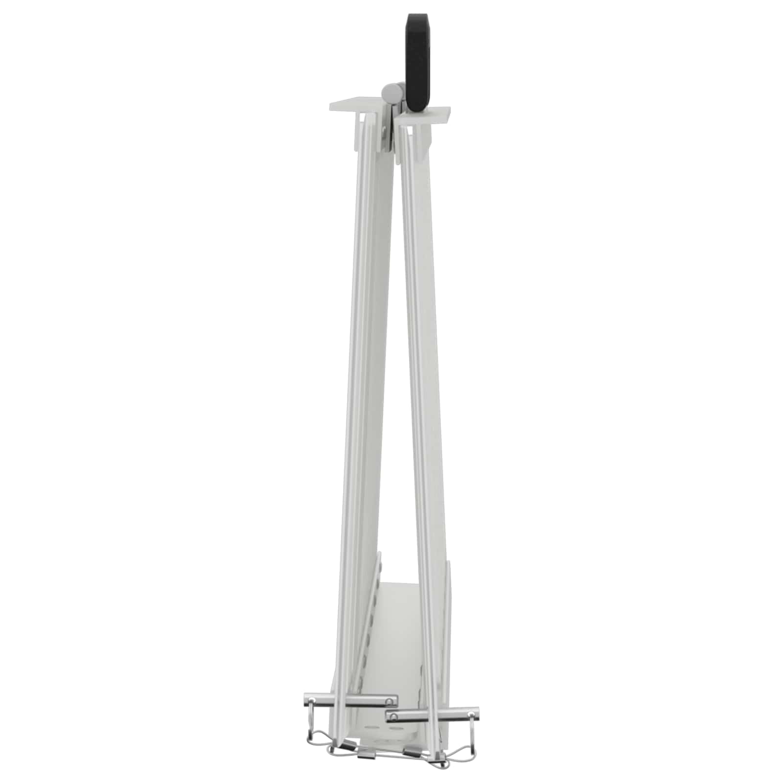 vidaXL Rolstoelhelling Zilver 62 x 73 x 5 cm Aluminium