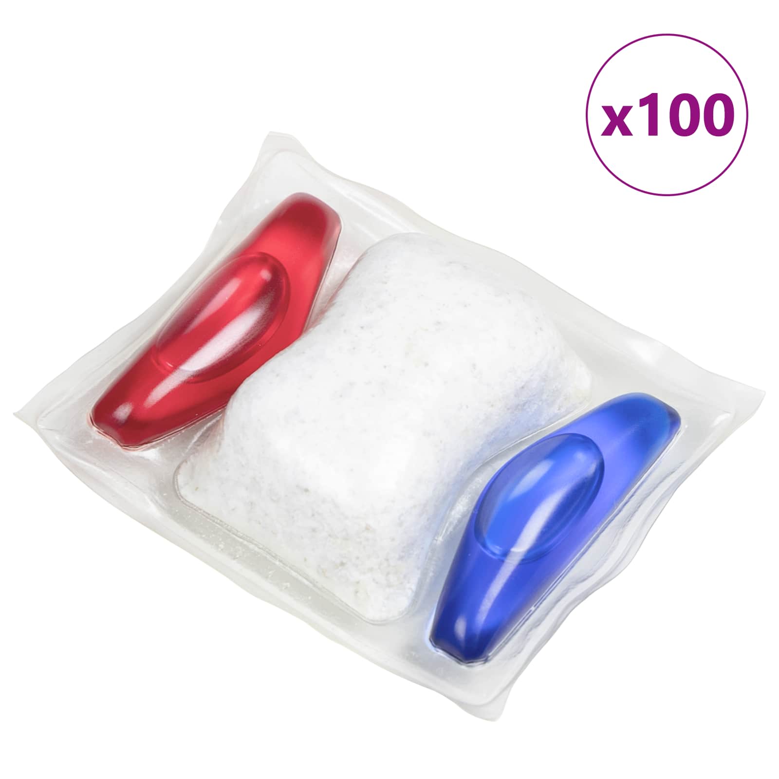 vidaXL Alles-In-Één Vaatwascapsules 100 pcs