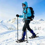 vidaXL 3 in 1 sneeuwschoenen met wandelschoenen Zilver 21 inches