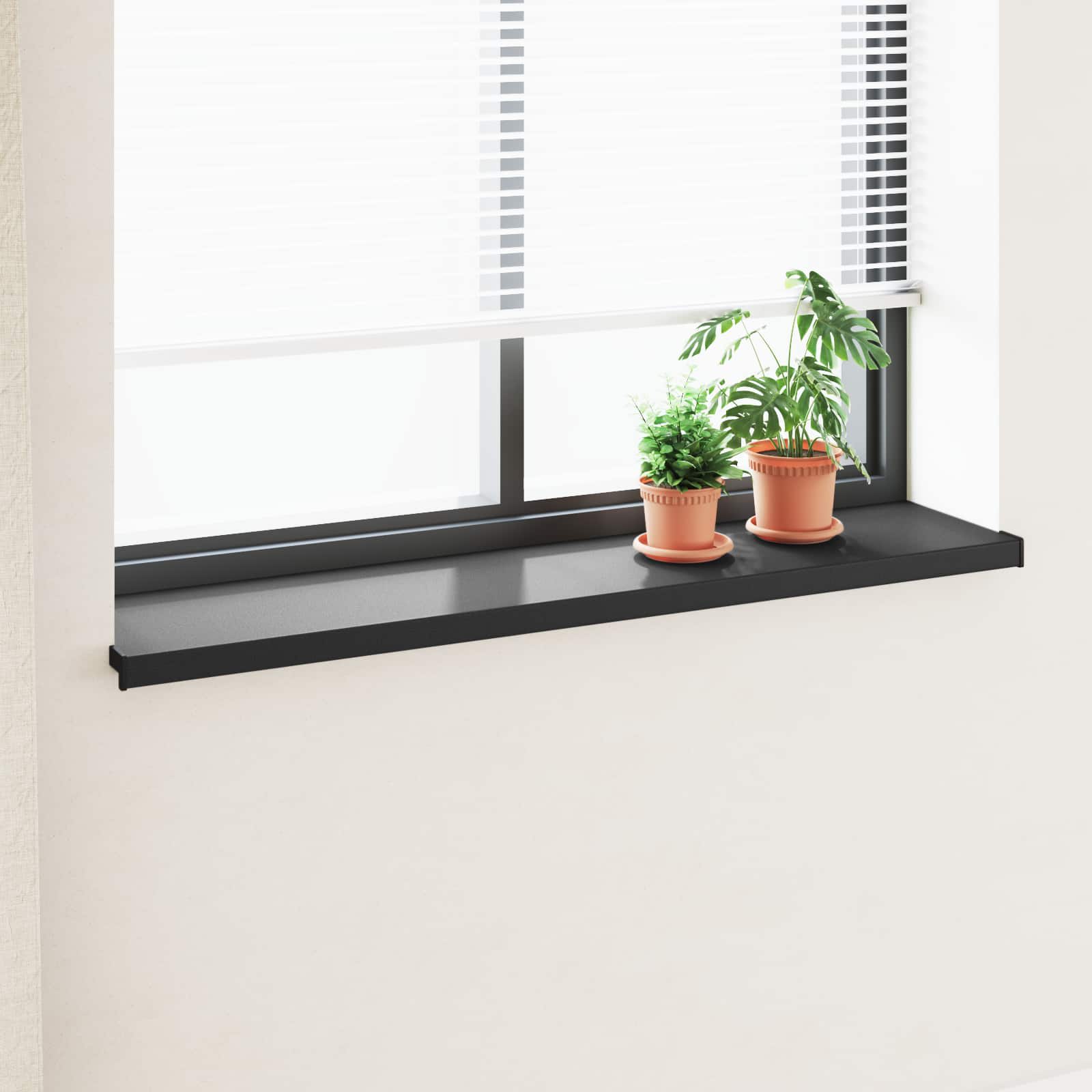 vidaXL Raamsokkel Wit 80 x 10 x 4,5 cm PVC gemengd met UPVC