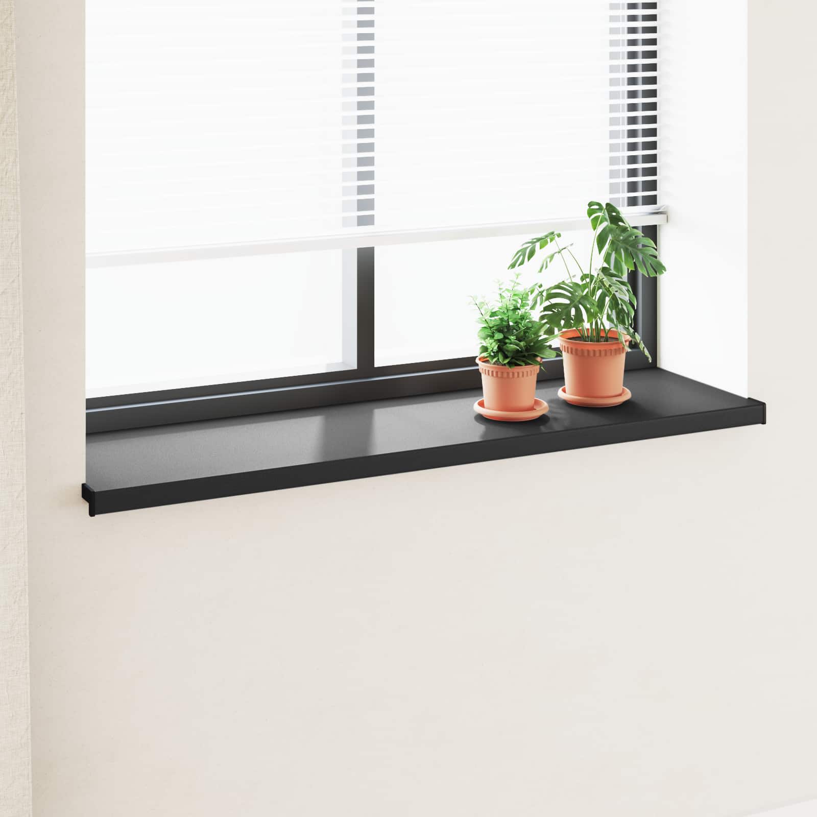 vidaXL Raamsokkel Wit 80 x 10 x 4,5 cm PVC gemengd met UPVC