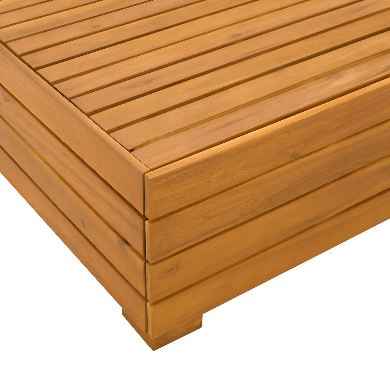 vidaXL 2-delige Tuin loungeset Massief Acaciahout Bruin