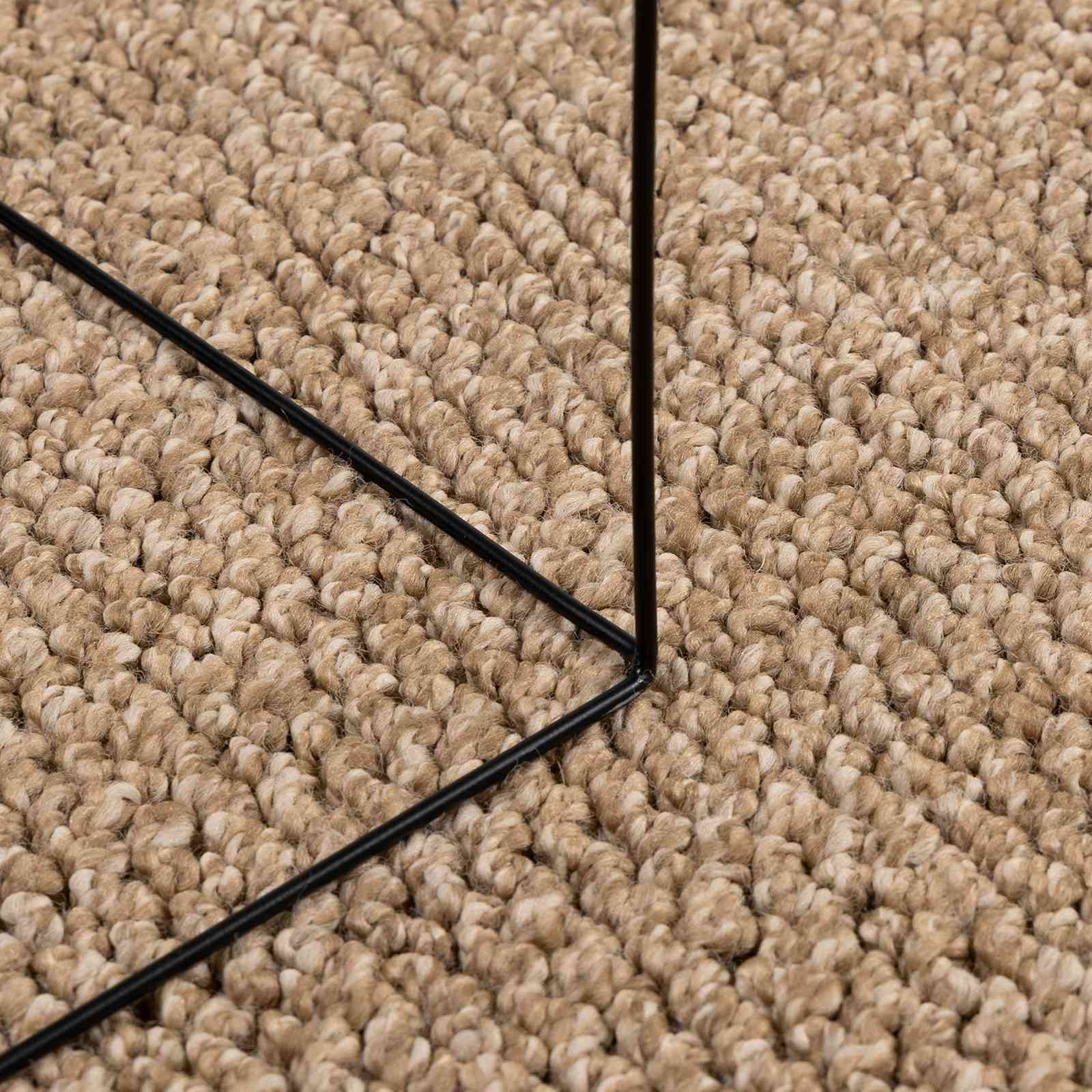 vidaXL Vloerkleden Rechthoekig Naturel 150 x 80 cm