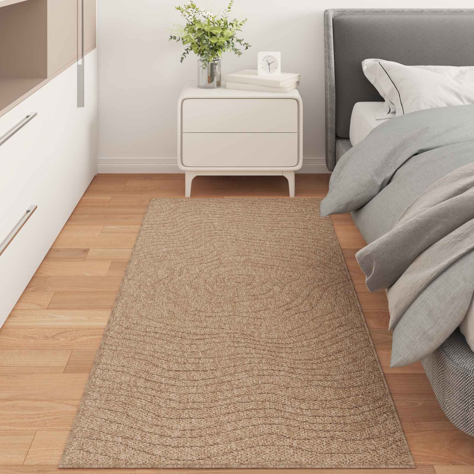 vidaXL Vloerkleden Rechthoekig Naturel 150 x 80 cm