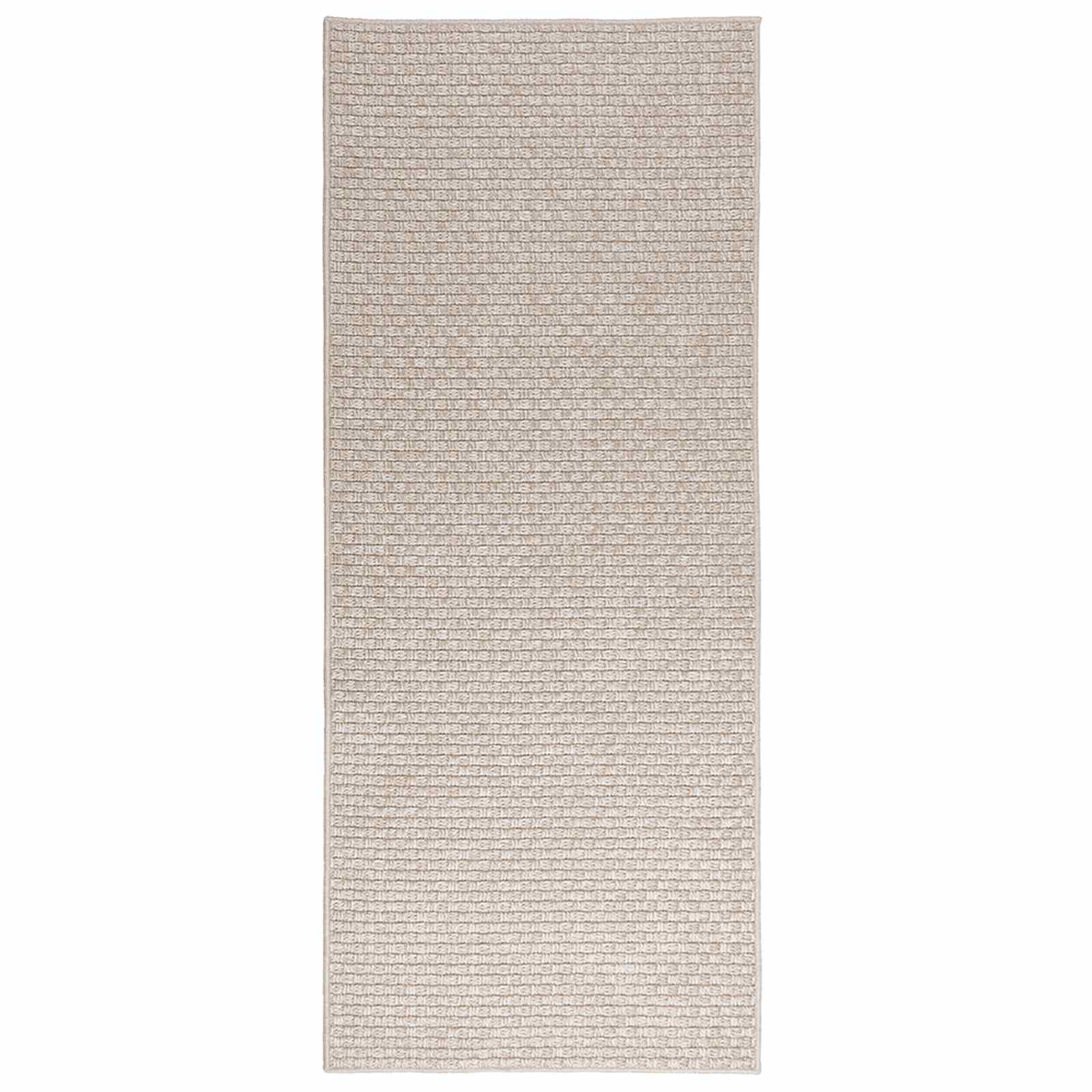 vidaXL Vloerkleden Rechthoekig Crème 150 x 80 cm