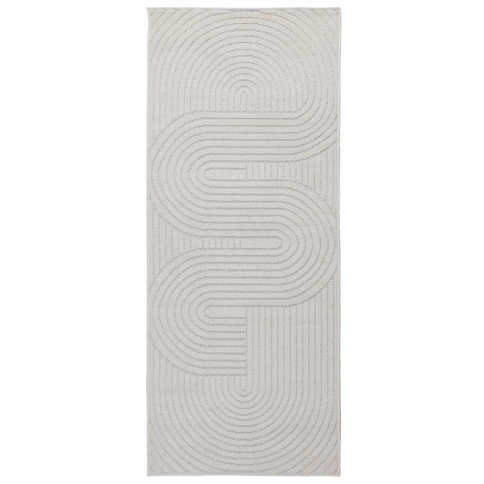 vidaXL Vloerkleden Rechthoekig Crème 150 x 80 cm