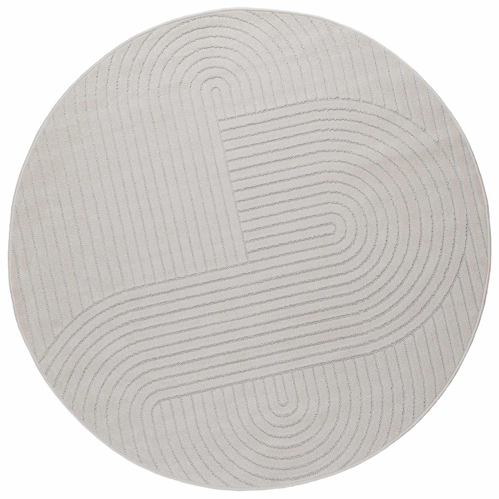vidaXL Vloerkleden Rechthoekig Crème 150 x 80 cm