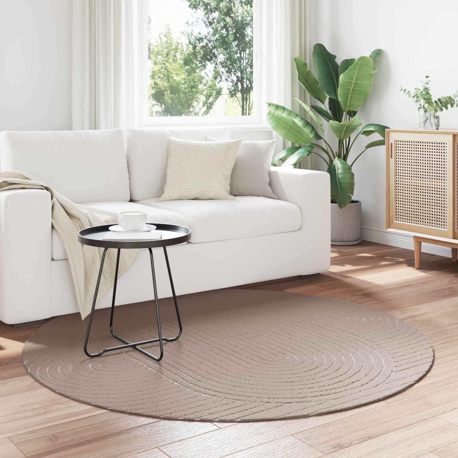 vidaXL Vloerkleden Rechthoekig Crème 150 x 80 cm