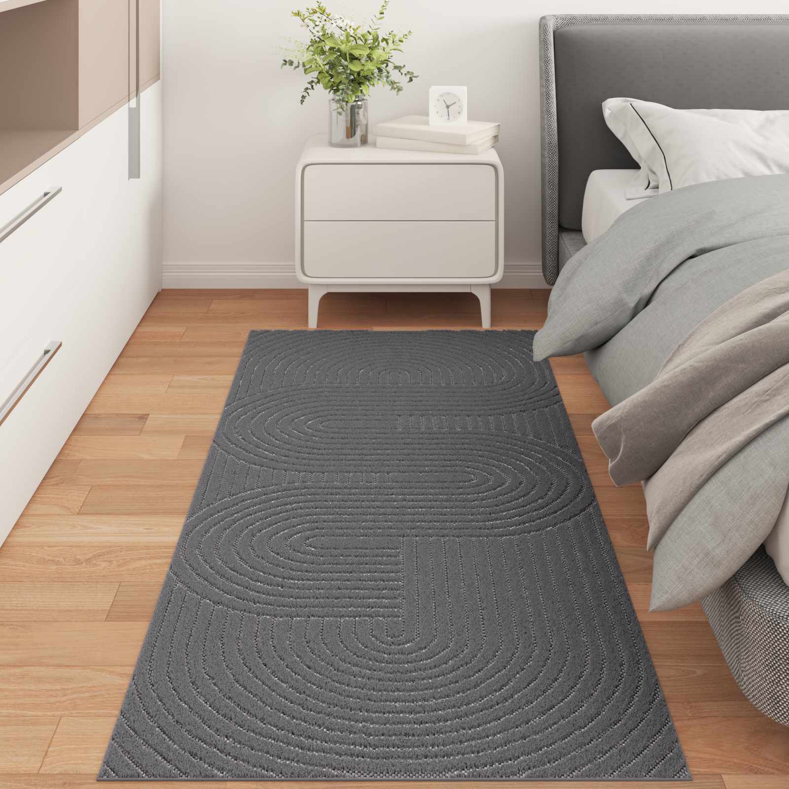 vidaXL Vloerkleden Rechthoekig Crème 150 x 80 cm