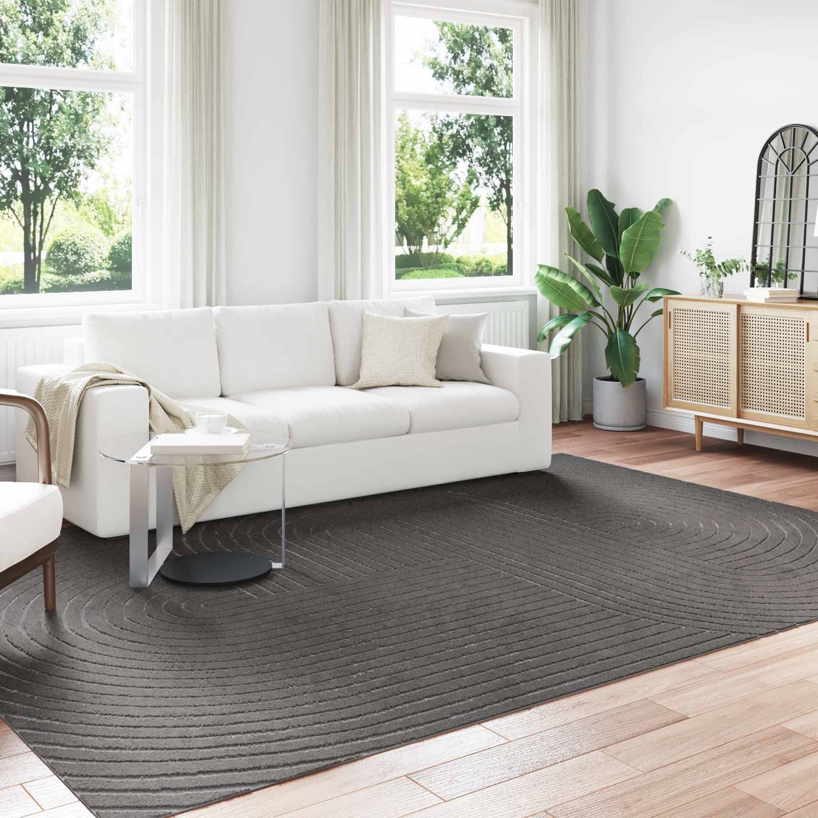 vidaXL Vloerkleden Rechthoekig Crème 150 x 80 cm