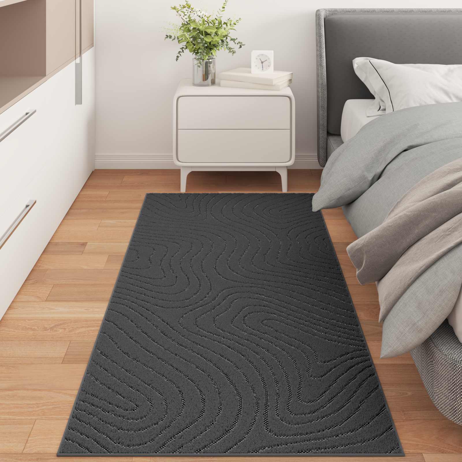 vidaXL Vloerkleden Rechthoekig Crème 150 x 80 cm