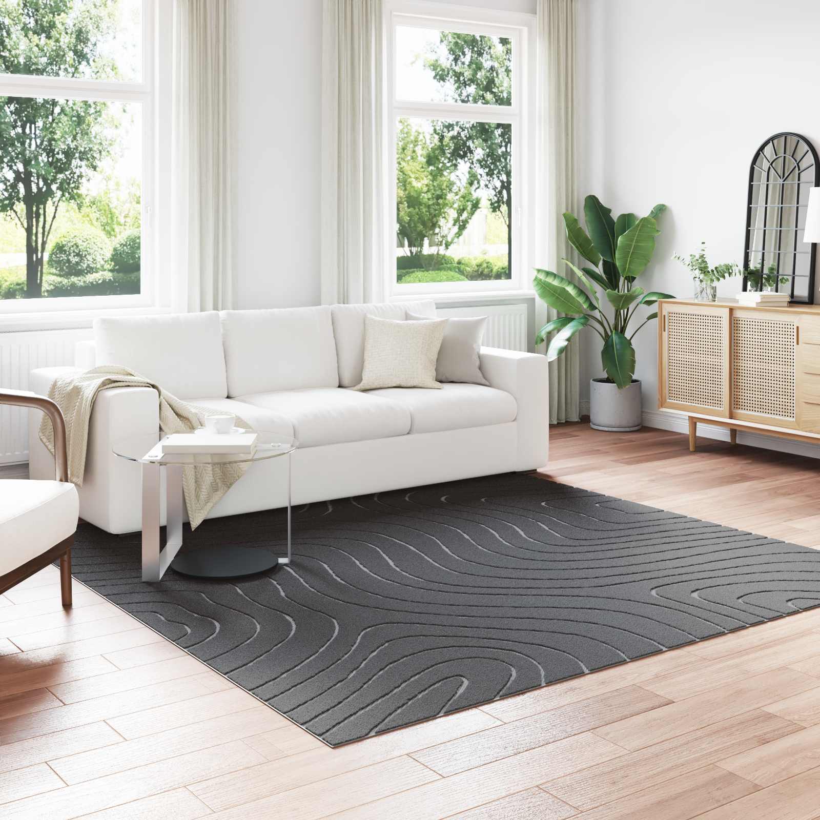vidaXL Vloerkleden Rechthoekig Crème 150 x 80 cm