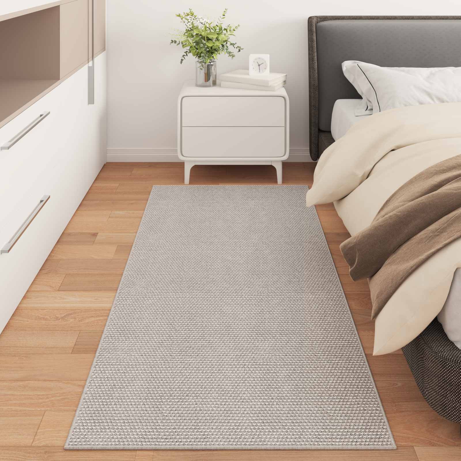 vidaXL Vloerkleden Rechthoekig Crème 150 x 80 cm
