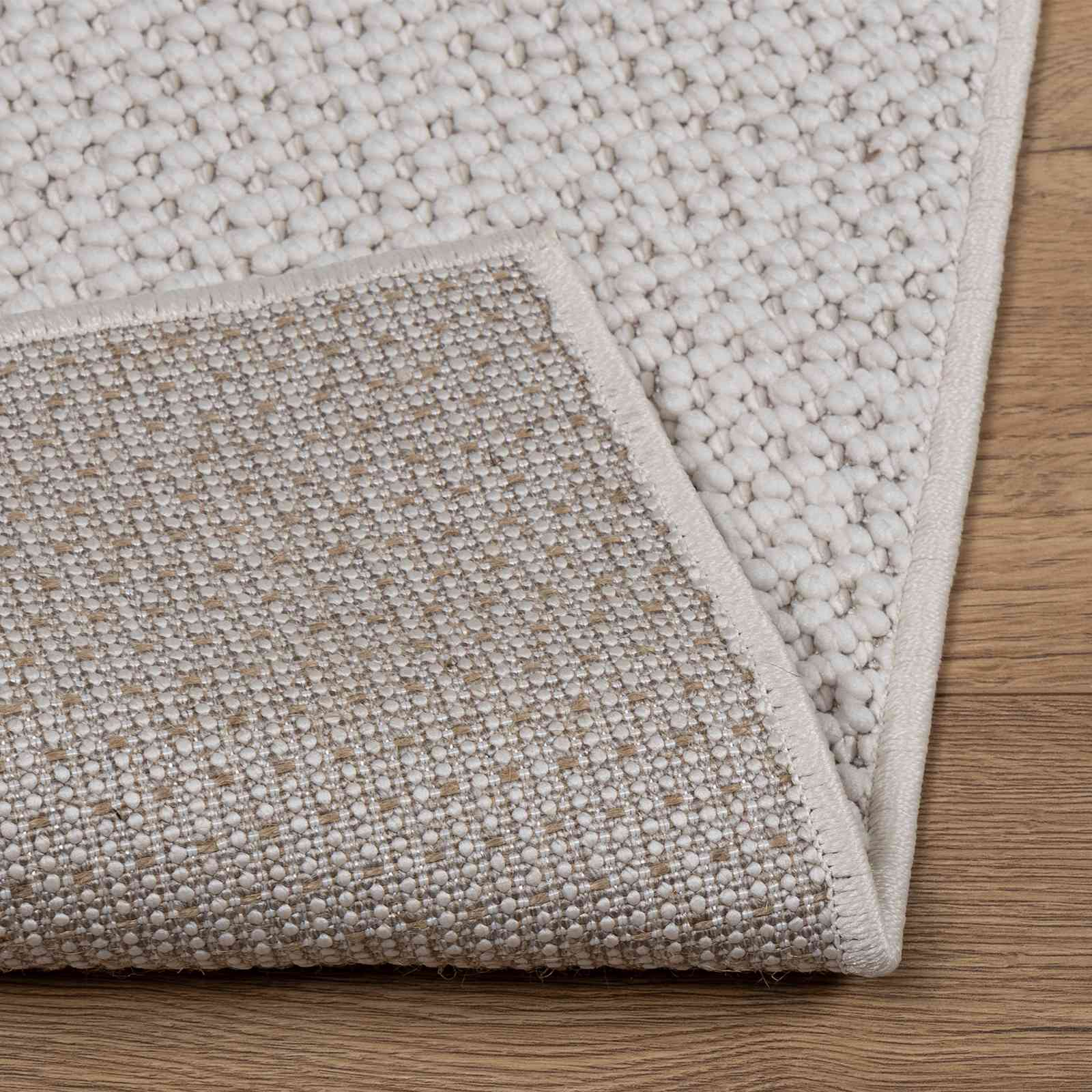vidaXL Vloerkleden Rechthoekig Crème 150 x 80 cm