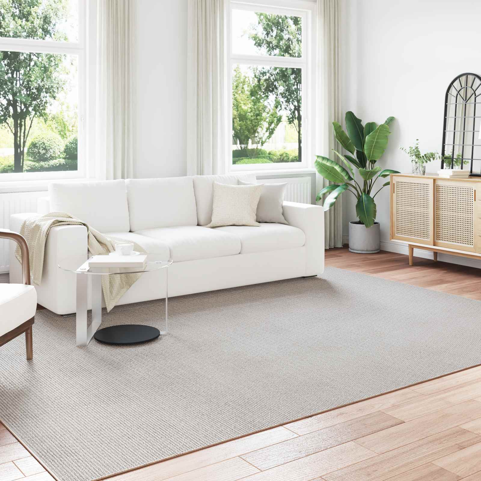 vidaXL Vloerkleden Rechthoekig Crème 150 x 80 cm