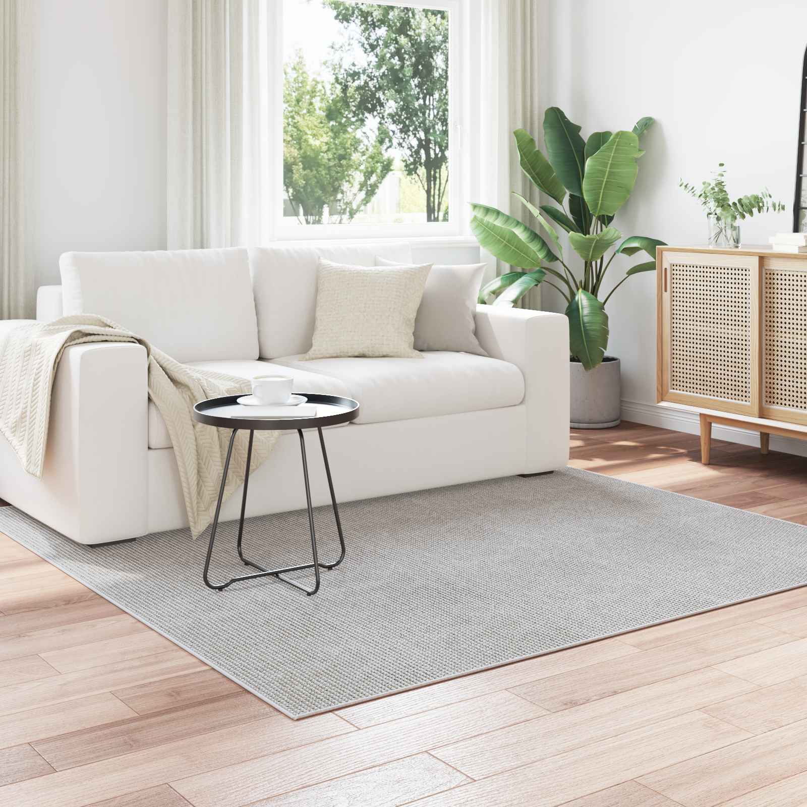 vidaXL Vloerkleden Rechthoekig Crème 150 x 80 cm