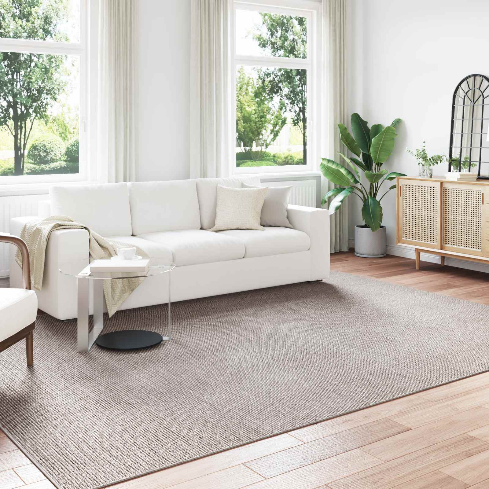vidaXL Vloerkleden Rechthoekig Crème 150 x 80 cm