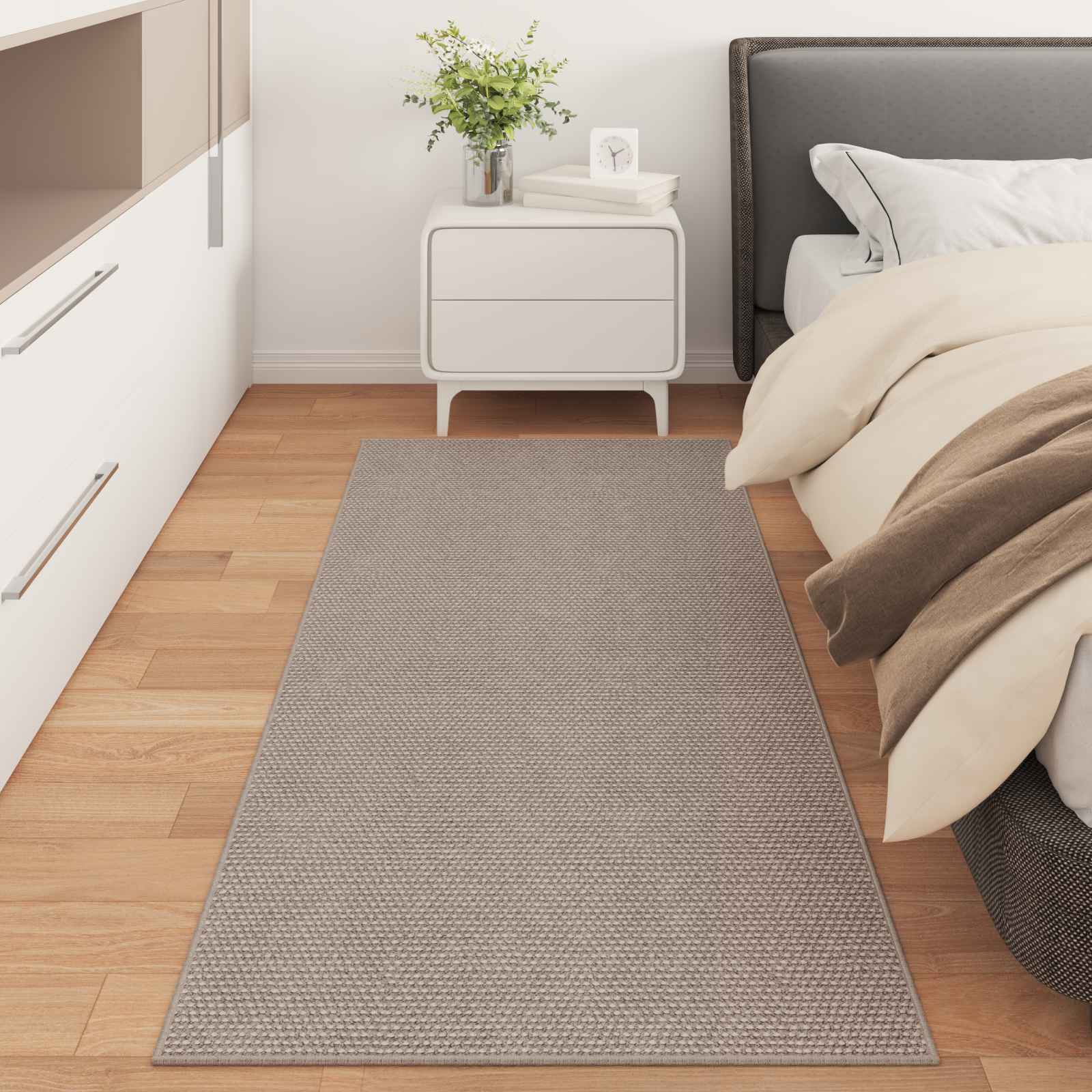 vidaXL Vloerkleden Rechthoekig Crème 150 x 80 cm