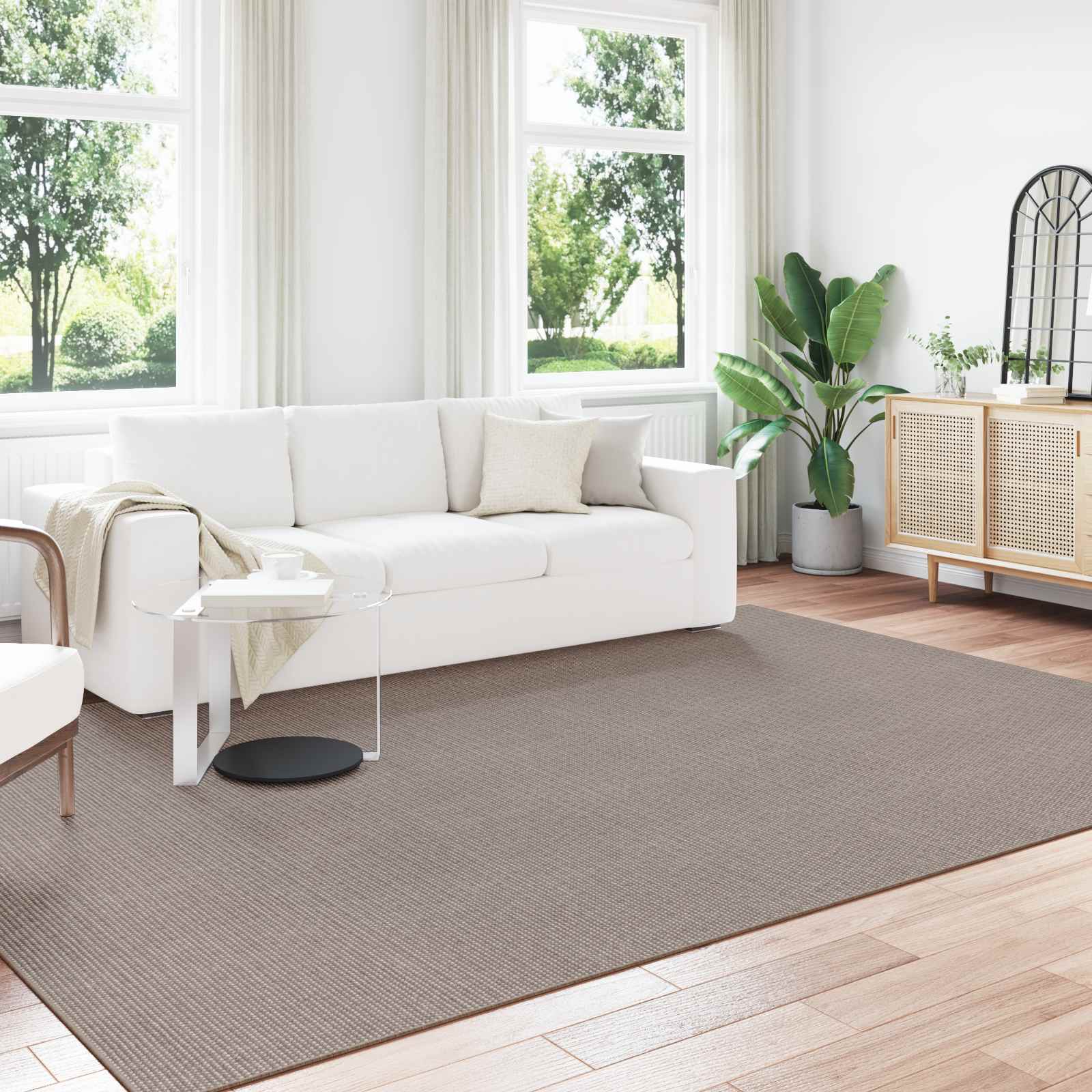 vidaXL Vloerkleden Rechthoekig Crème 150 x 80 cm