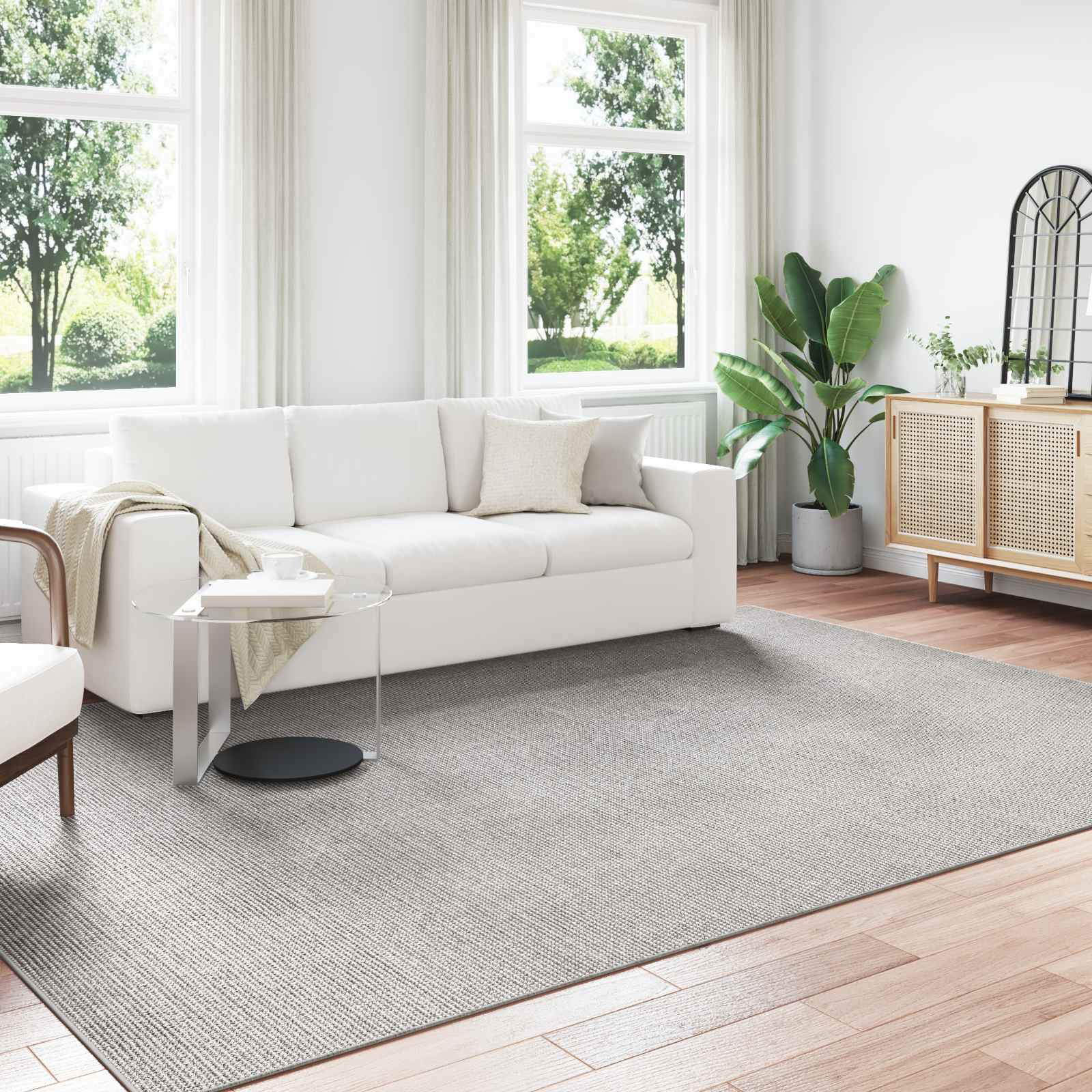 vidaXL Vloerkleden Rechthoekig Crème 150 x 80 cm