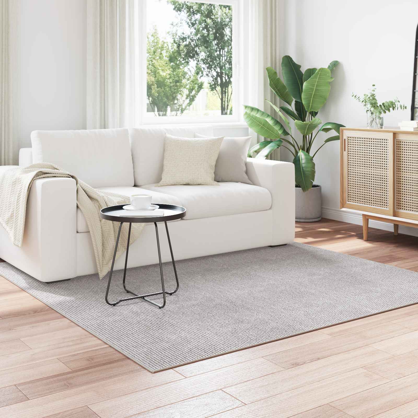 vidaXL Vloerkleden Rechthoekig Crème 150 x 80 cm