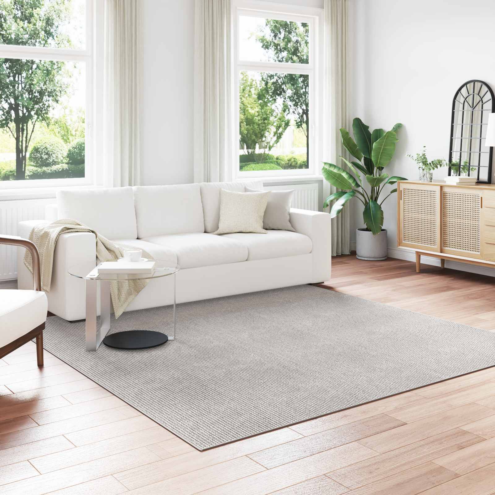 vidaXL Vloerkleden Rechthoekig Crème 150 x 80 cm