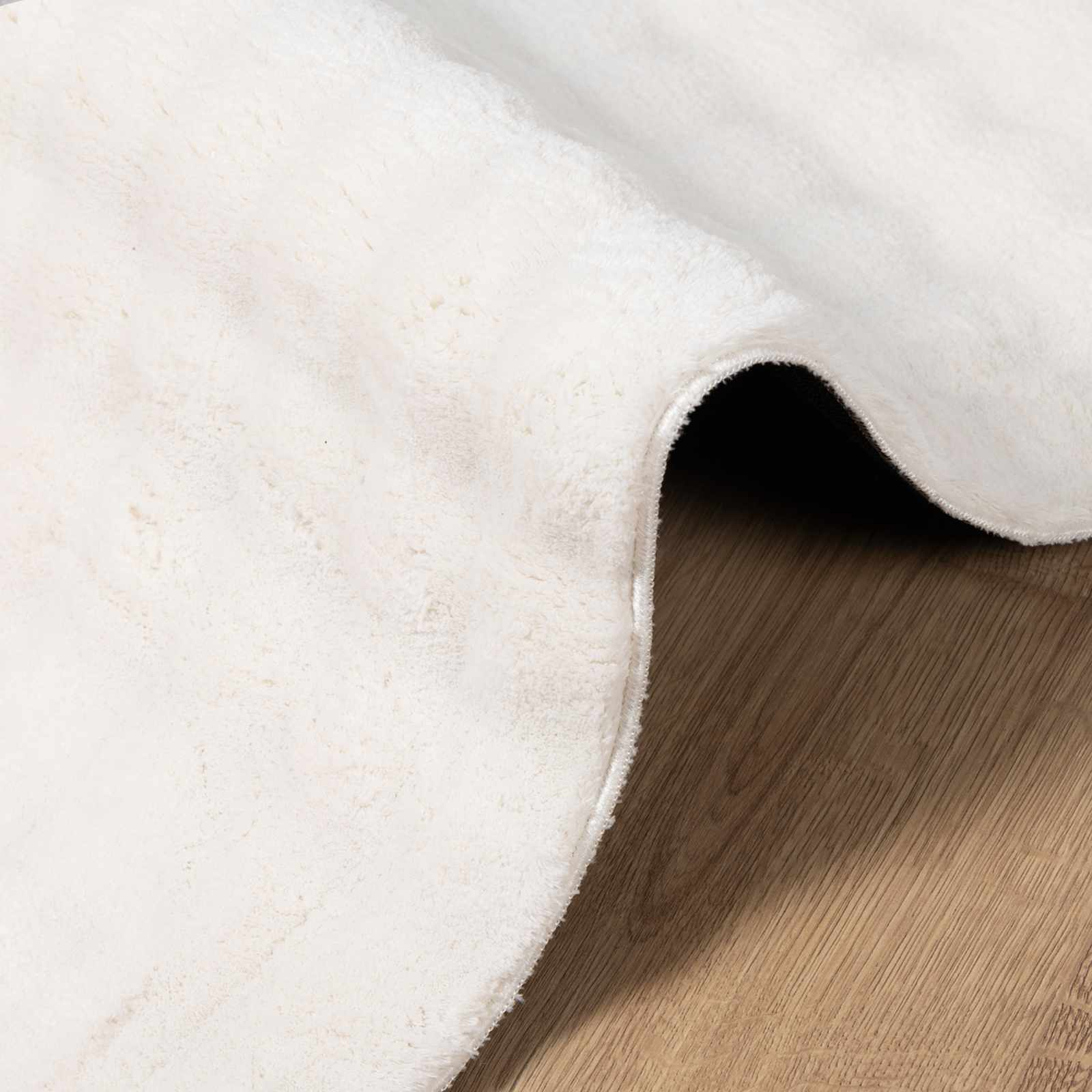 vidaXL Vloerkleden Rechthoekig Crème 150 x 80 cm