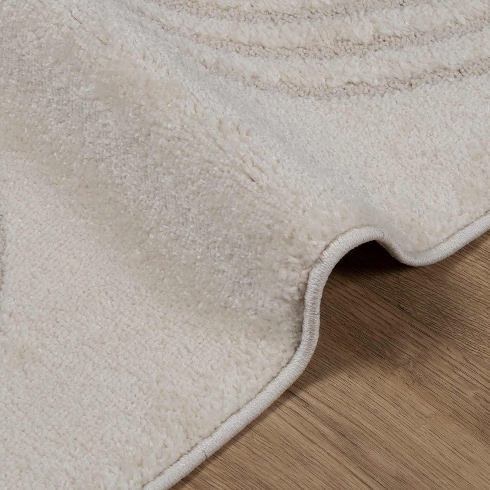 vidaXL Vloerkleden Rechthoekig Crème 150 x 80 cm