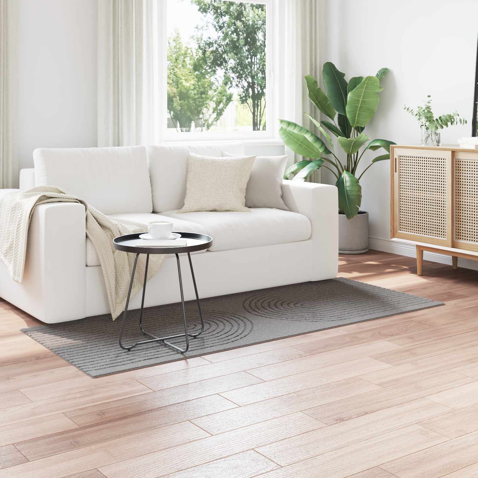 vidaXL Vloerkleden Rechthoekig Crème 150 x 80 cm