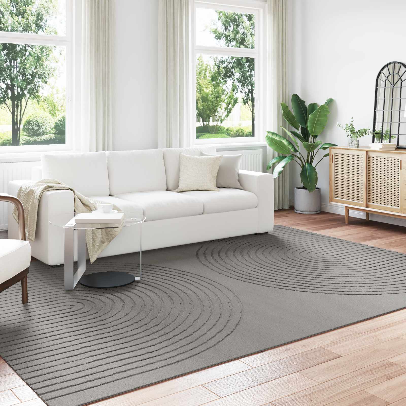 vidaXL Vloerkleden Rechthoekig Crème 150 x 80 cm