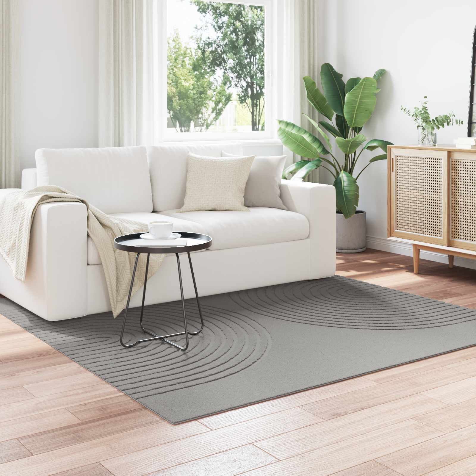 vidaXL Vloerkleden Rechthoekig Crème 150 x 80 cm