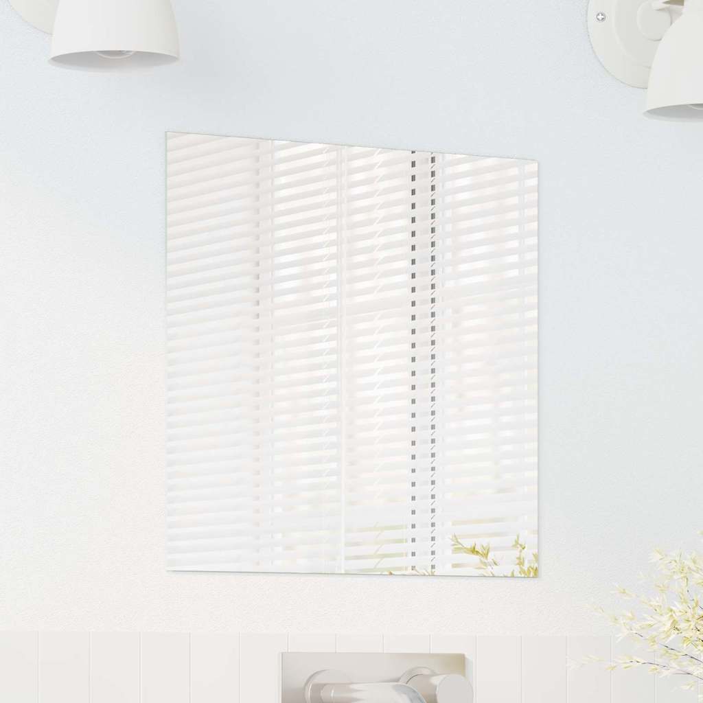 vidaXL Wandspiegel 40 x 40 cm gehard glas