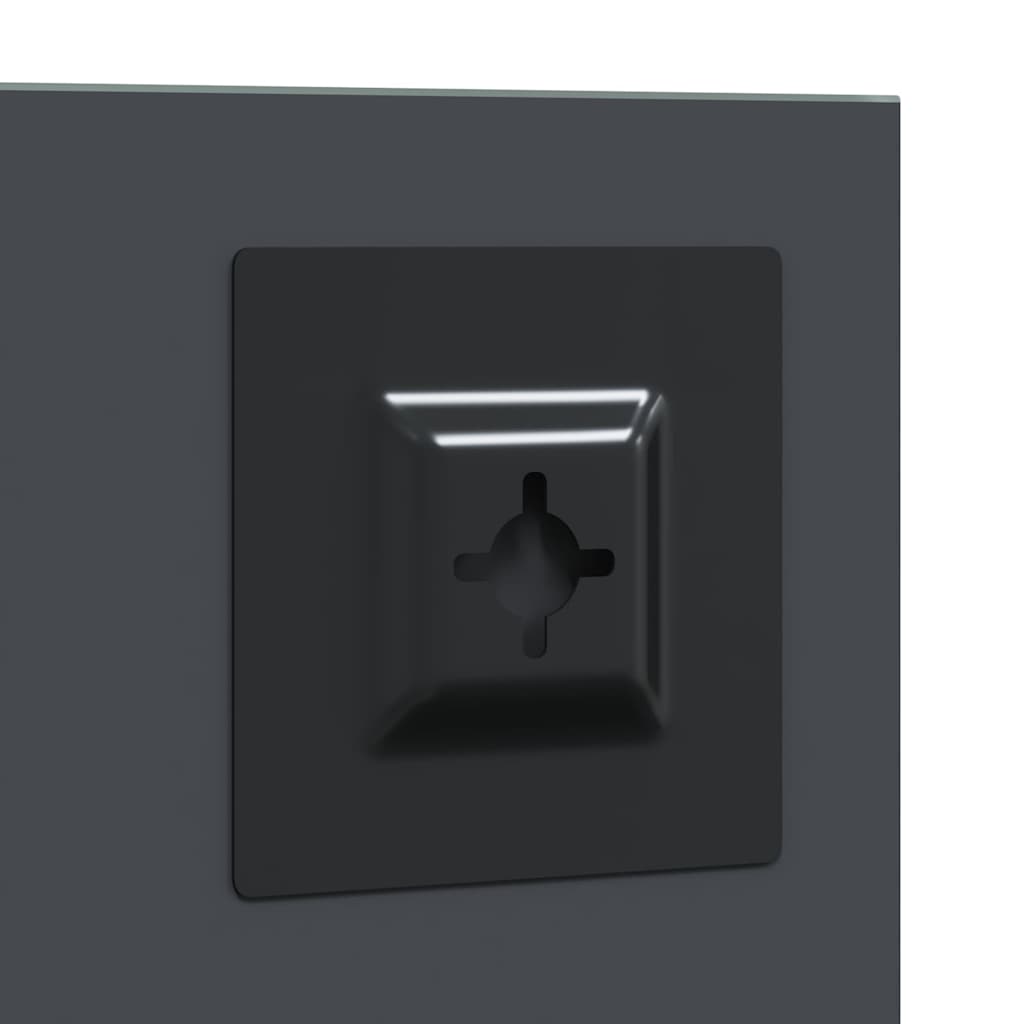 vidaXL Wandspiegel 40 x 40 cm gehard glas