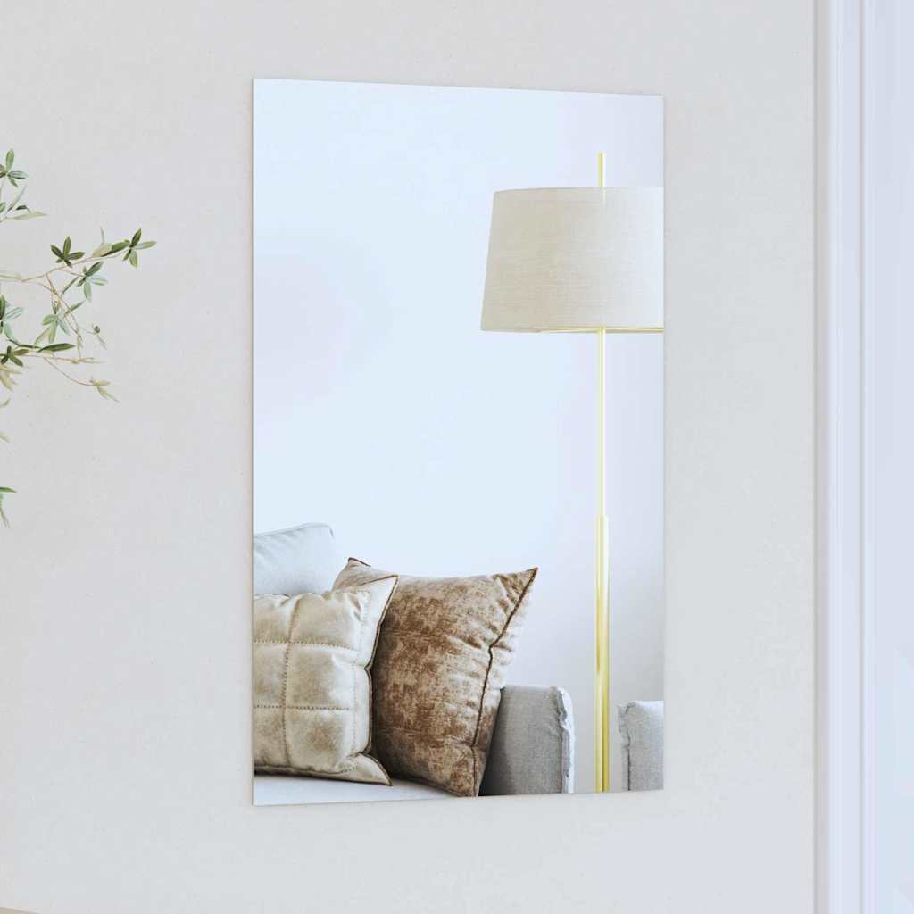 vidaXL Wandspiegel 40 x 40 cm gehard glas