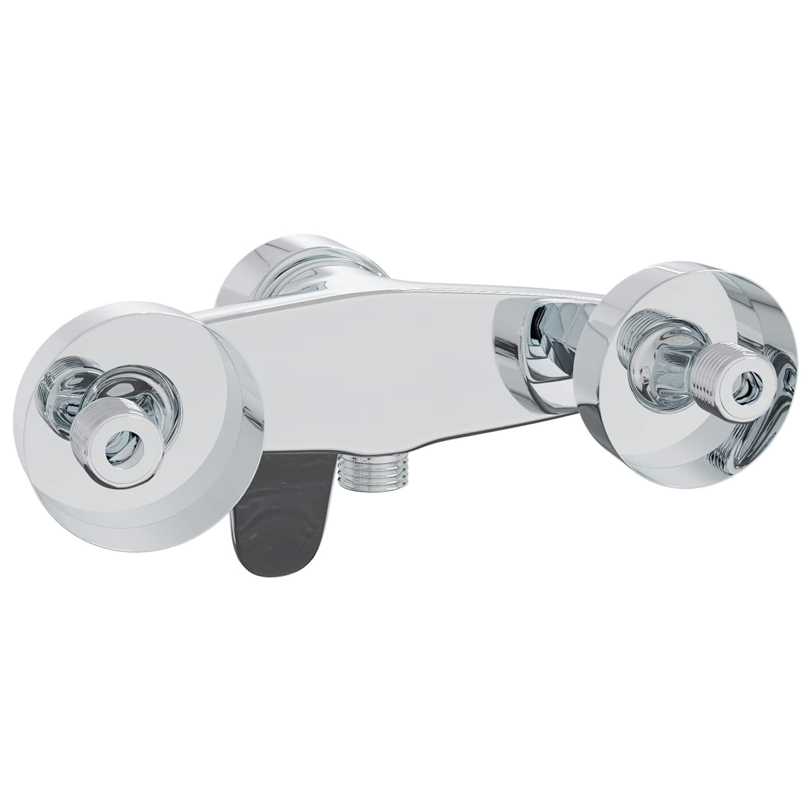 vidaXL Douchemengkraan Chroom G 1 / 2 inch