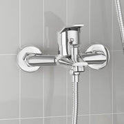 vidaXL Douchemengkraan Chroom G 1 / 2 inch