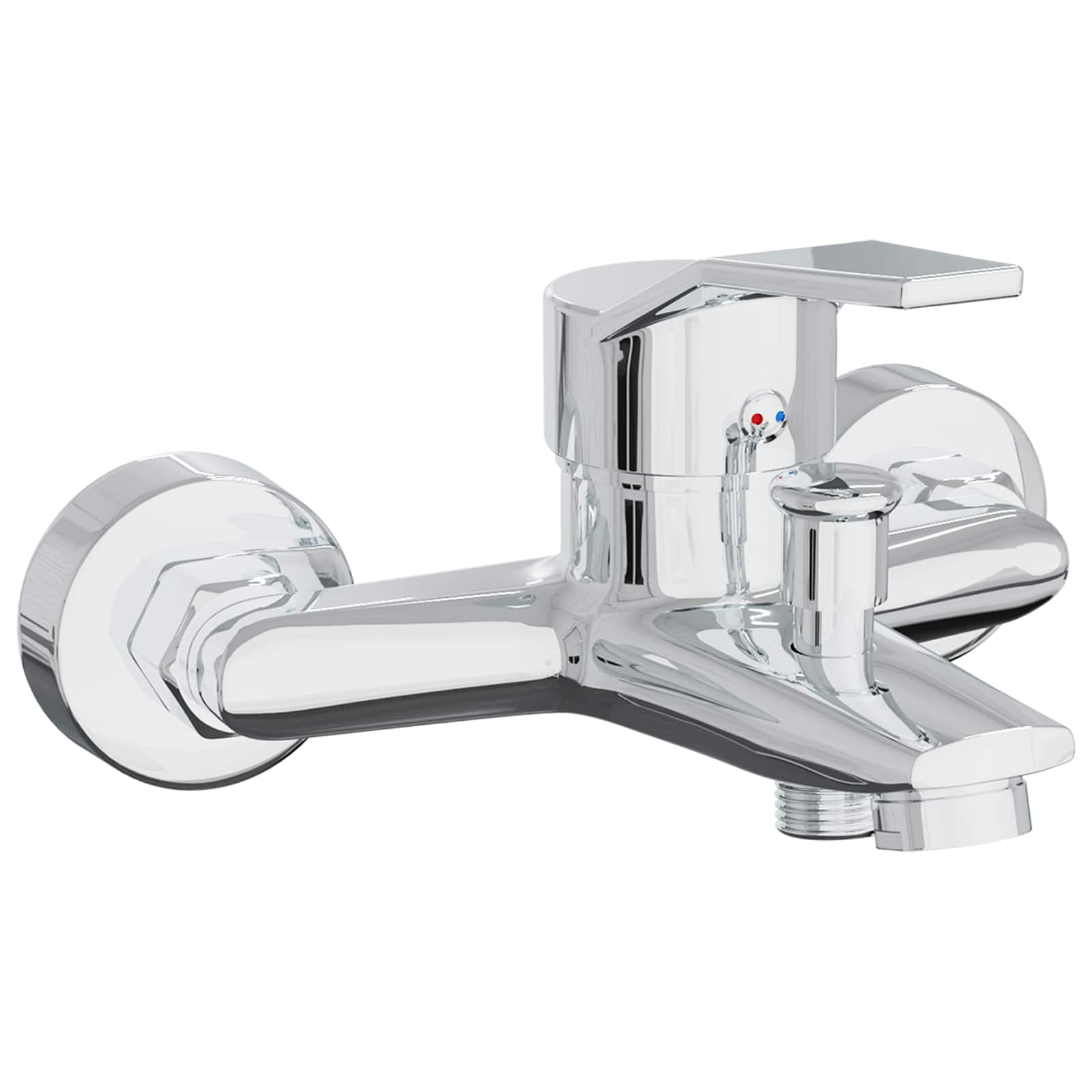 vidaXL Douchemengkraan Chroom G 1 / 2 inch