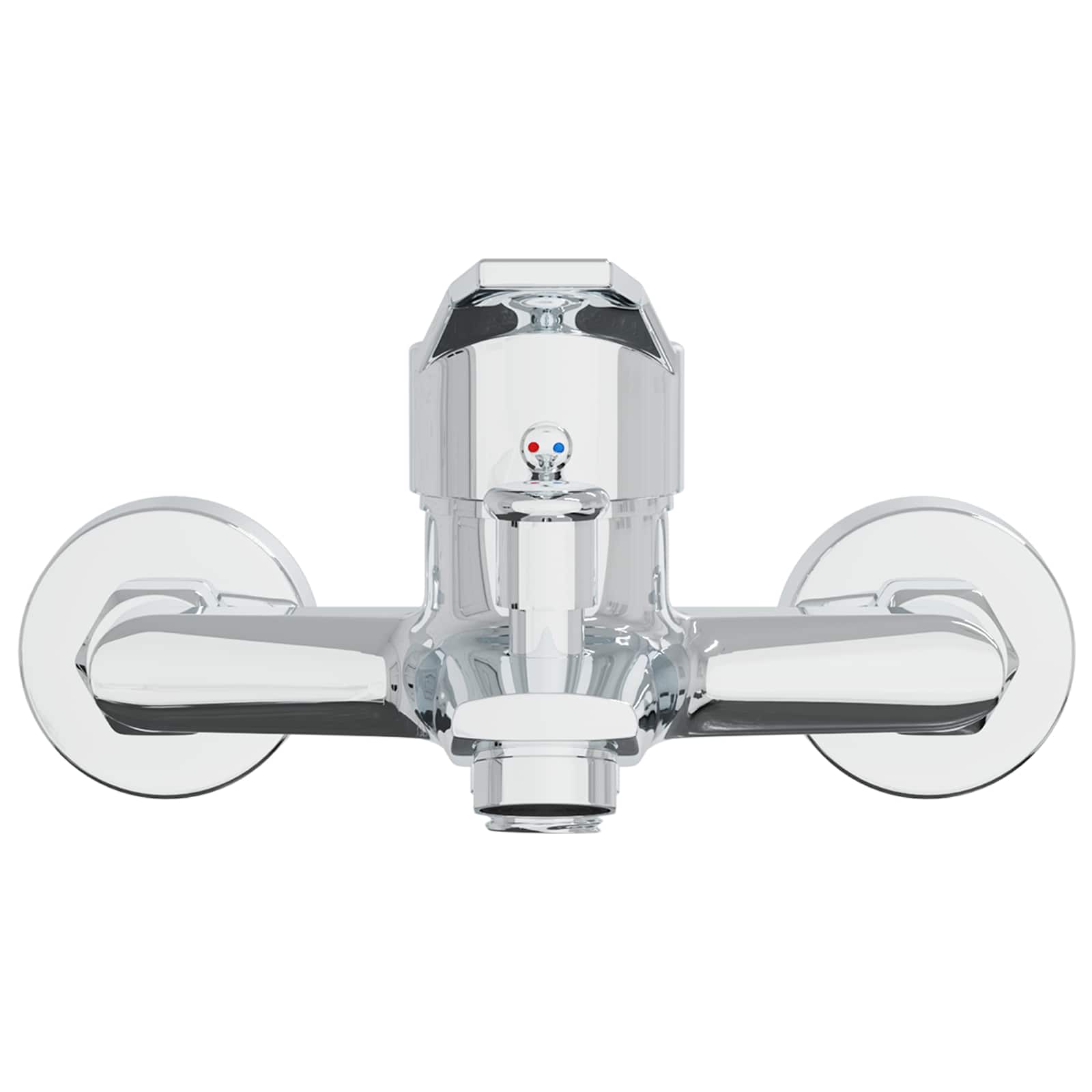vidaXL Douchemengkraan Chroom G 1 / 2 inch