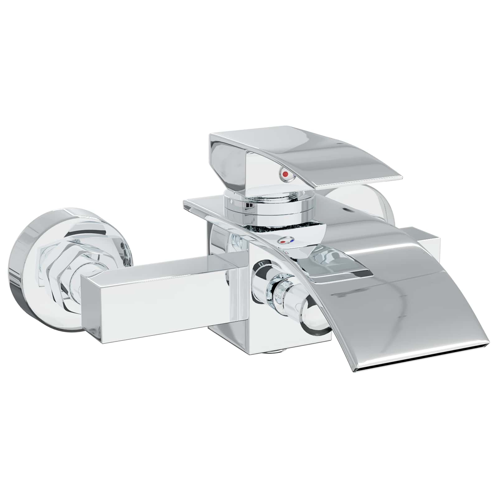 vidaXL Douchemengkraan Chroom G 1 / 2 inch