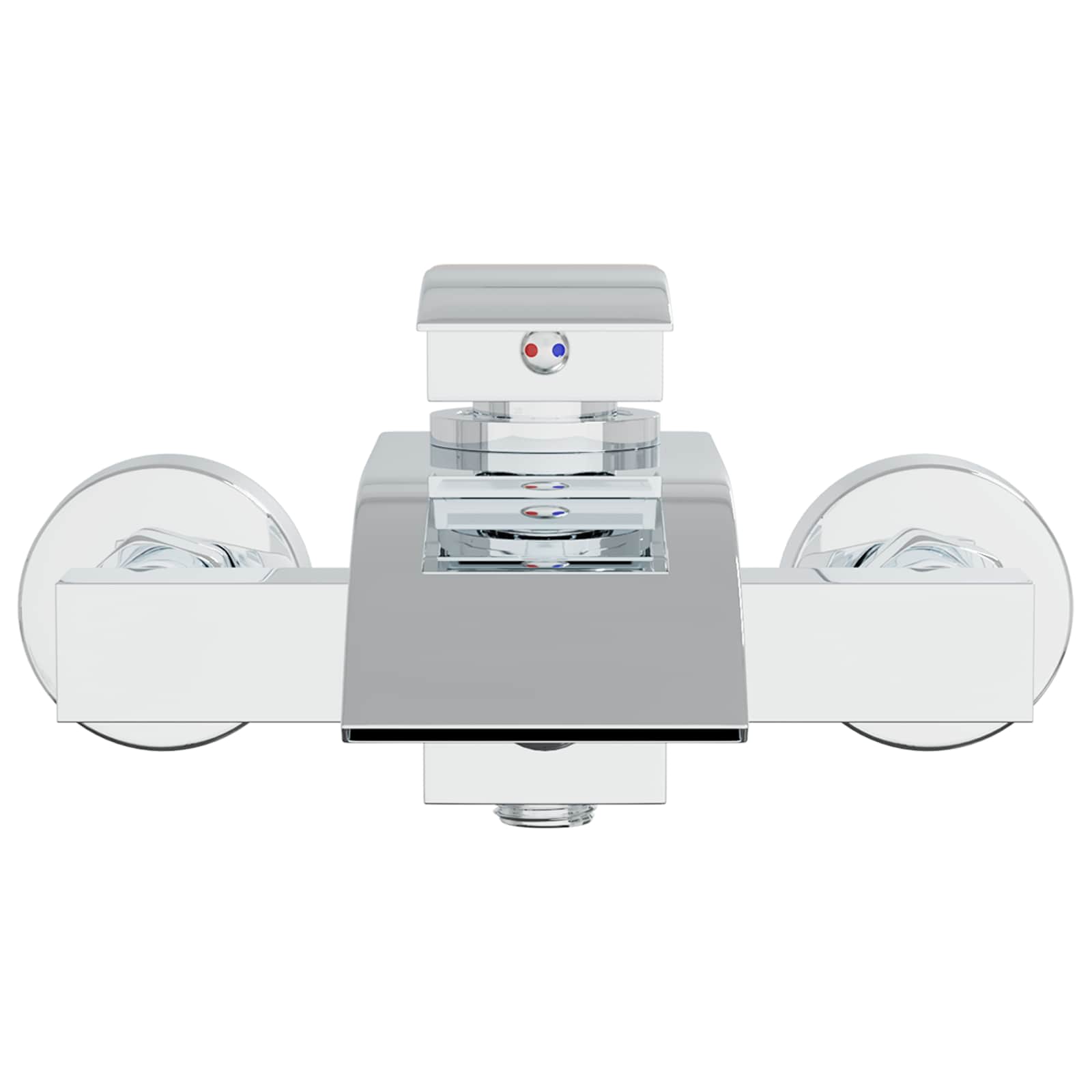 vidaXL Douchemengkraan Chroom G 1 / 2 inch