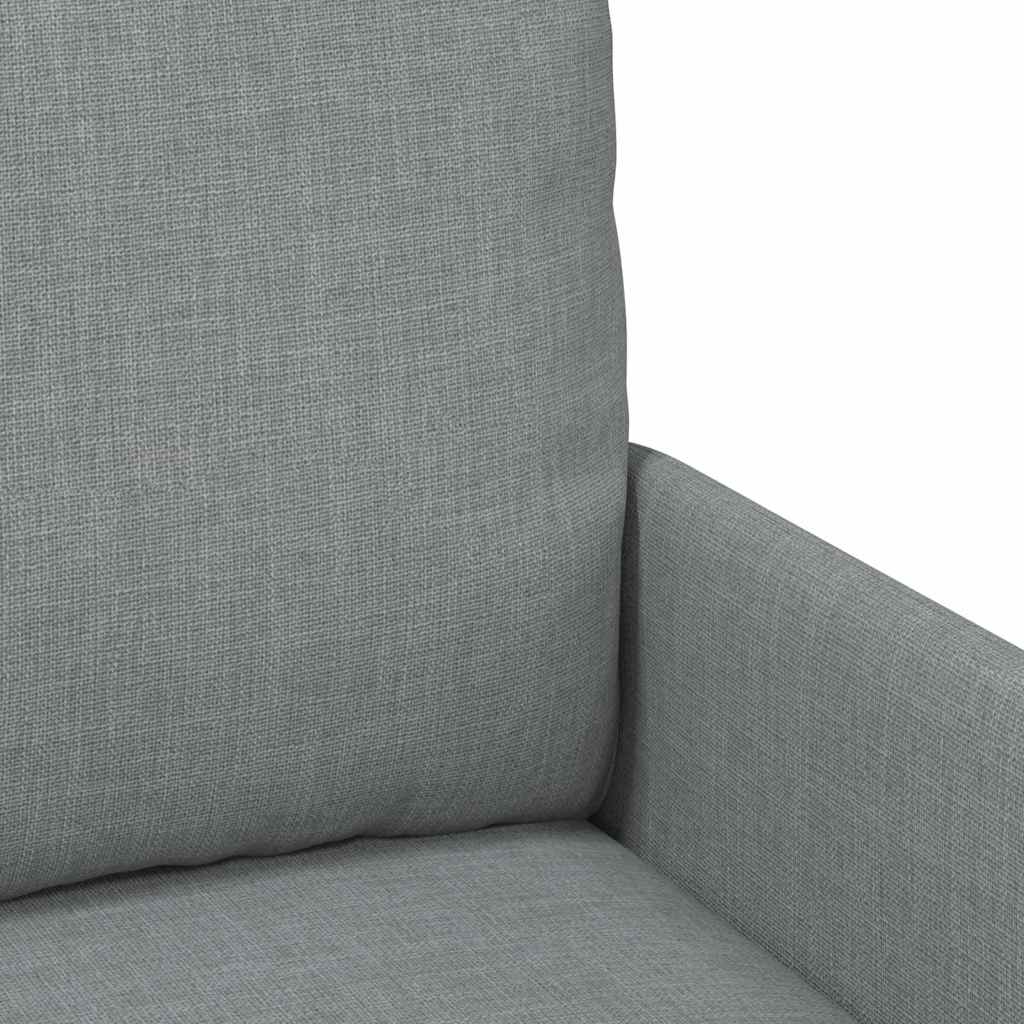 vidaXL Banken met kussen 55cm Lichtgrijs Multiplex