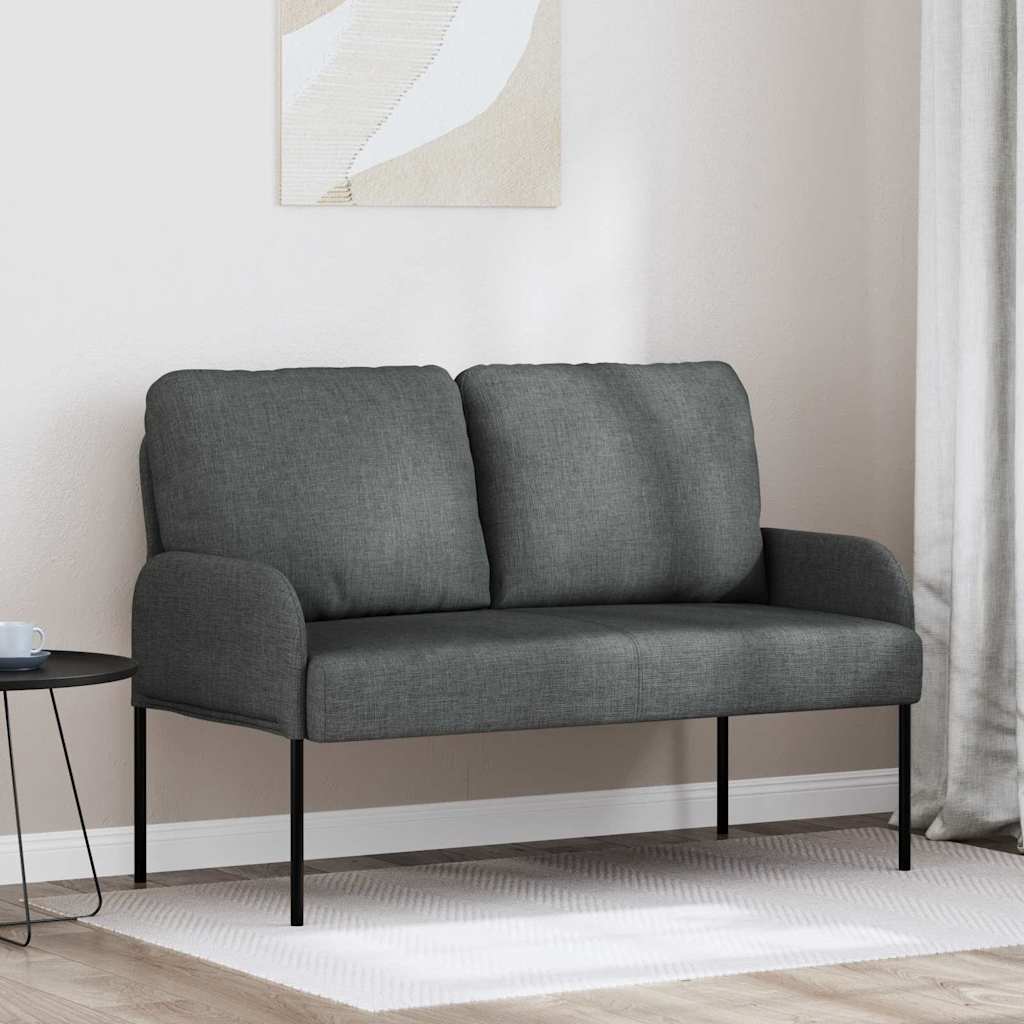 vidaXL Banken met kussen 55cm Lichtgrijs Multiplex
